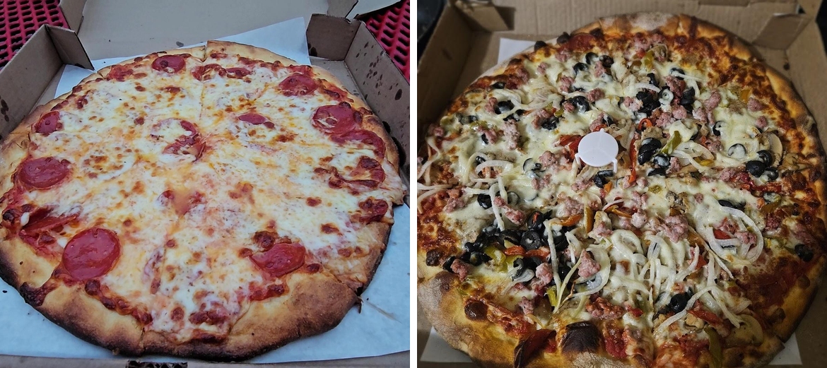 Park Pizza Menu